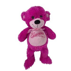 VtgDisney California Adventure 2000 Pink 23" Lovely Teddy Bear Plush Fiesta Tag